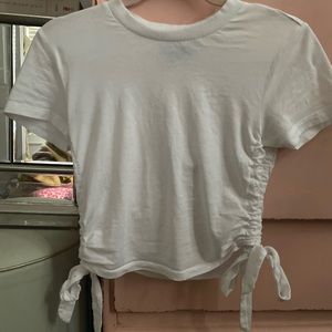 Urban outfitters adjustable tie crop top